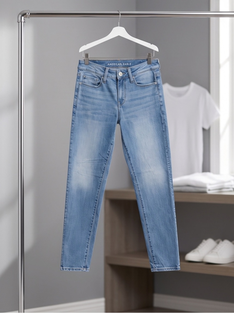 American Eagle Outfitters Next Level Stretch Skinny Jeans 4